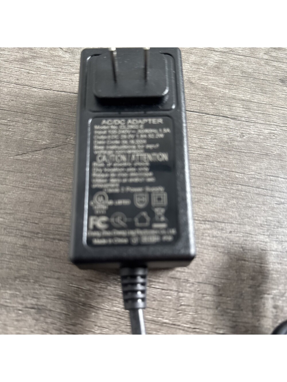 Genuine AC/DC Adapter CL2902-E Class 2 Power Supply 29V 1.8A Transformer Cord